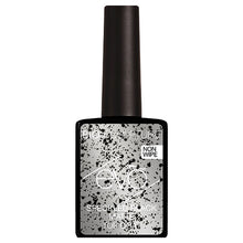 Cargar imagen en el visor de la galería, Evo Speckled Black Matte Top Coat 12ml.
