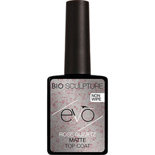 Cargar imagen en el visor de la galería, Evo Rose Quartz Matte Top Coat 12ml.
