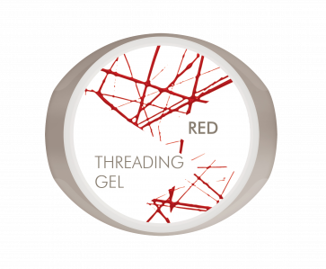 Gel de Hebra Rojo 4,5gr./ Threading Gel Red 4,5gr.
